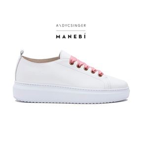 MANEBI Hamptons Low-top sneaker in White